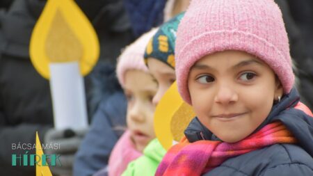 Ovisok gyújtották meg az első adventi gyertyát Bácsalmáson