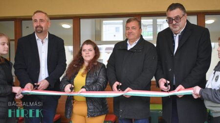 Átadták az új bölcsődét Bácsalmáson