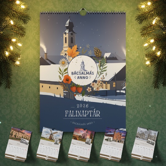 Bácsalmás Anno Falinaptár 2,990 Ft/db