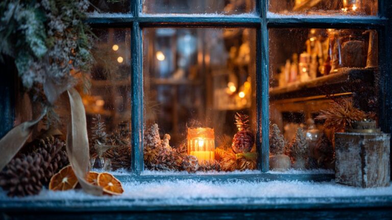 Készül az adventi naptár Bácsalmás ablakaiban