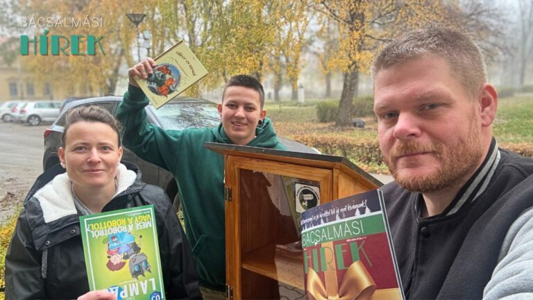 Elindult a KönyvCsere Pont Bácsalmáson