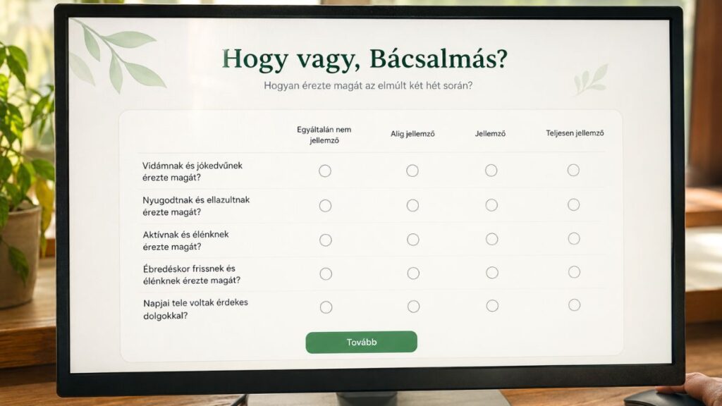 Hogy vagy, Bácsalmás? – A Bácsalmási Egészségfejlesztési Iroda kérdőívekkel segíti a lelki önvizsgálatot