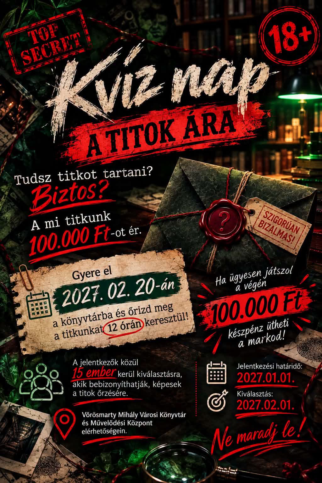 Kvíz nap - A titok ára